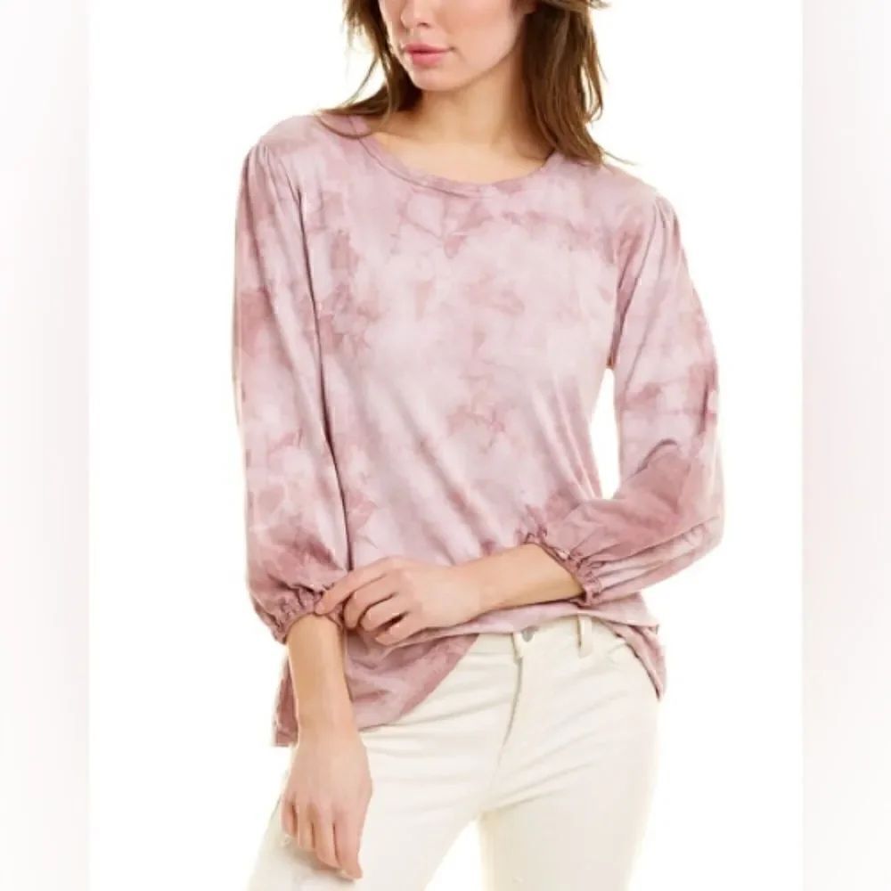 Johnny Was Calmé Puff Sleeve Top - Picture 1 of 3
